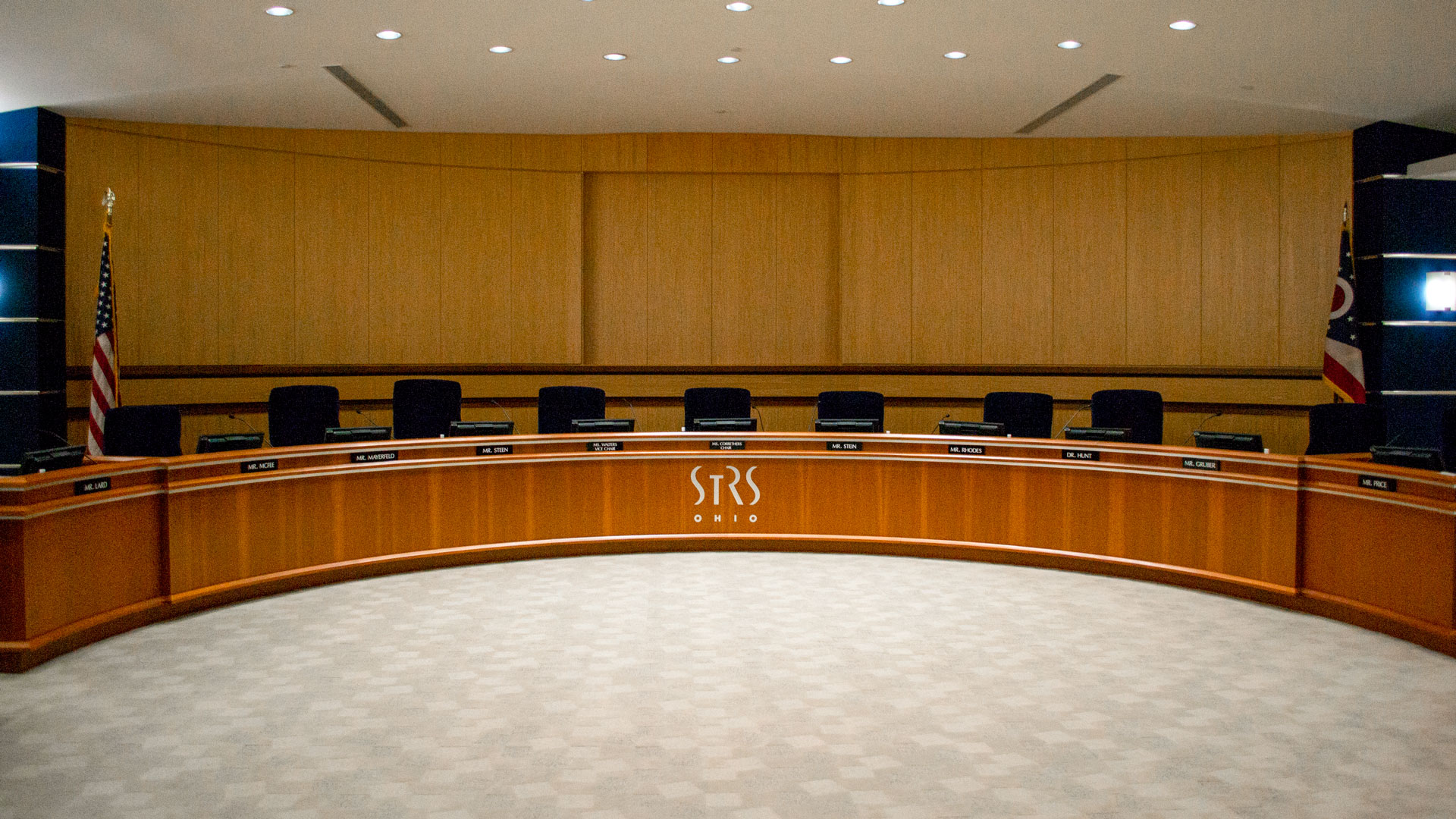 STRS Ohio board room 